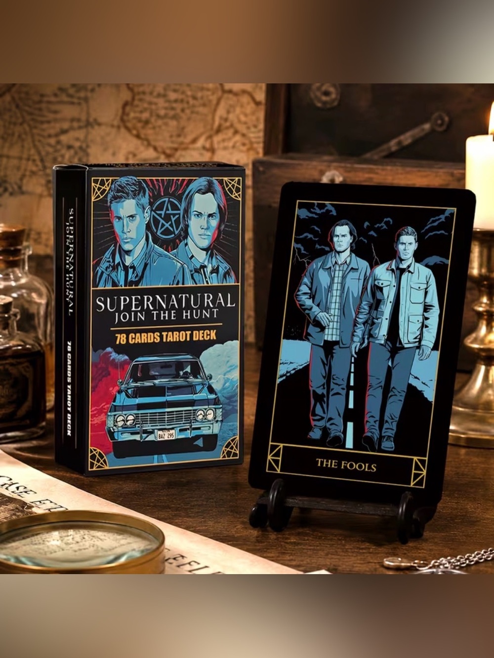 Supernatural Join The Hunt 78-Card Tarot Deck -